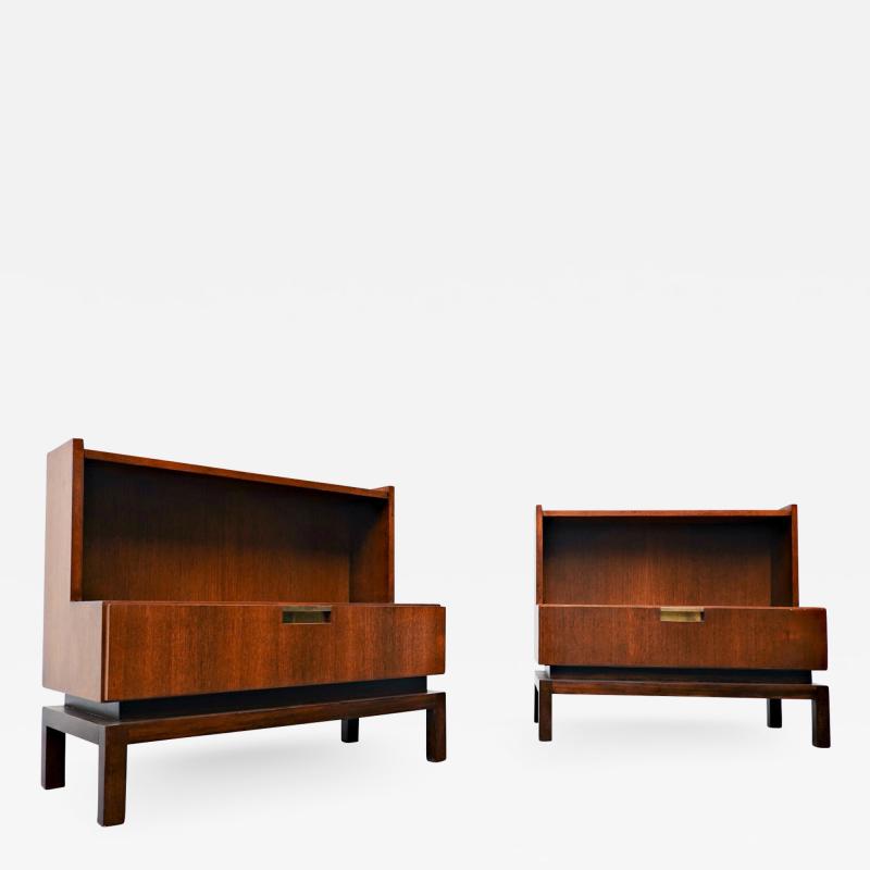  De Coene Fr res Pair of art deco night stands by de coene brothers belgium