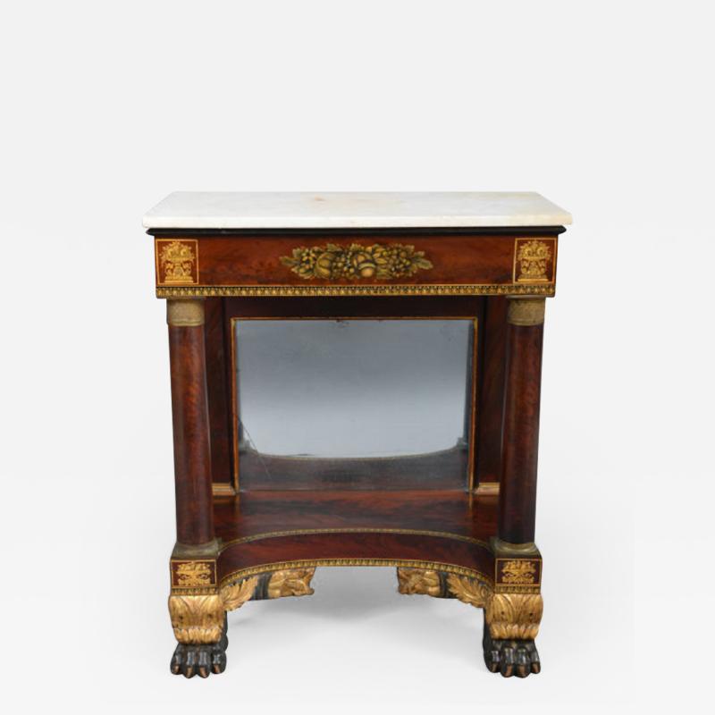  Deming Bulkley A RARE DIMINUTIVE SIZE CLASSICAL CONSOLE TABLE