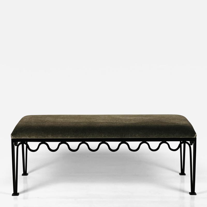  Design Fr res M andre Bench by Design Fr res in Mohair Velvet or COM