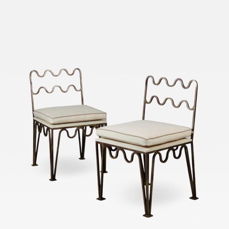  Design Fr res Pair of Chic M andre Side Chairs by Design Fr res