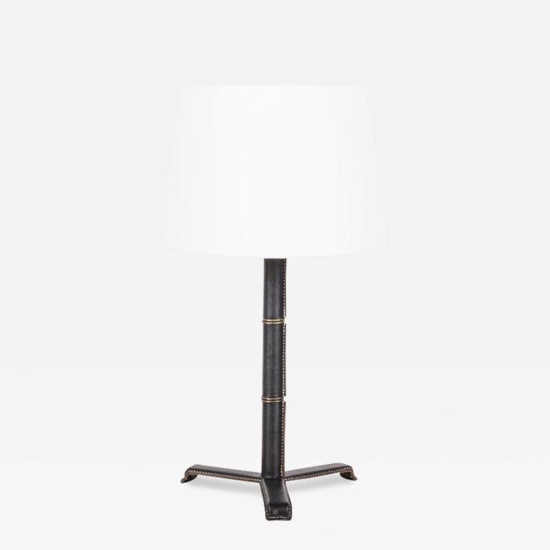  Design Fr res The Sellier Stitched Black Leather Lamp by Design Fr res Description