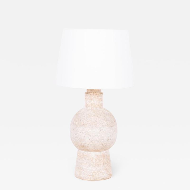  Design Fr res White Bilboquet Stoneware Lamp by Design Fr res