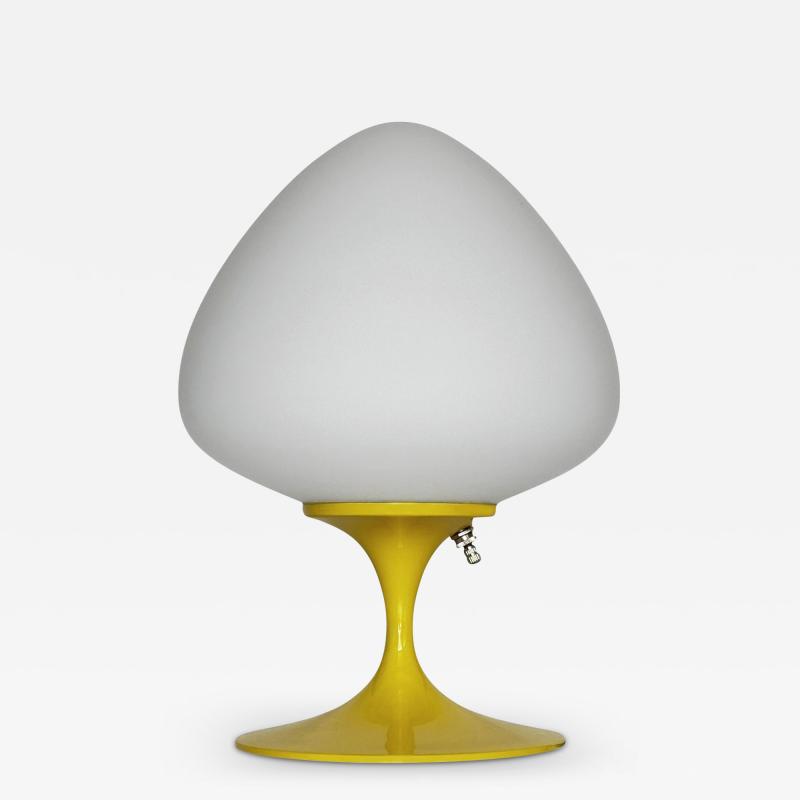  Design Line Modern Tulip Bedside Table Lamp or Desk Lamp by Designline in Lemon Yellow