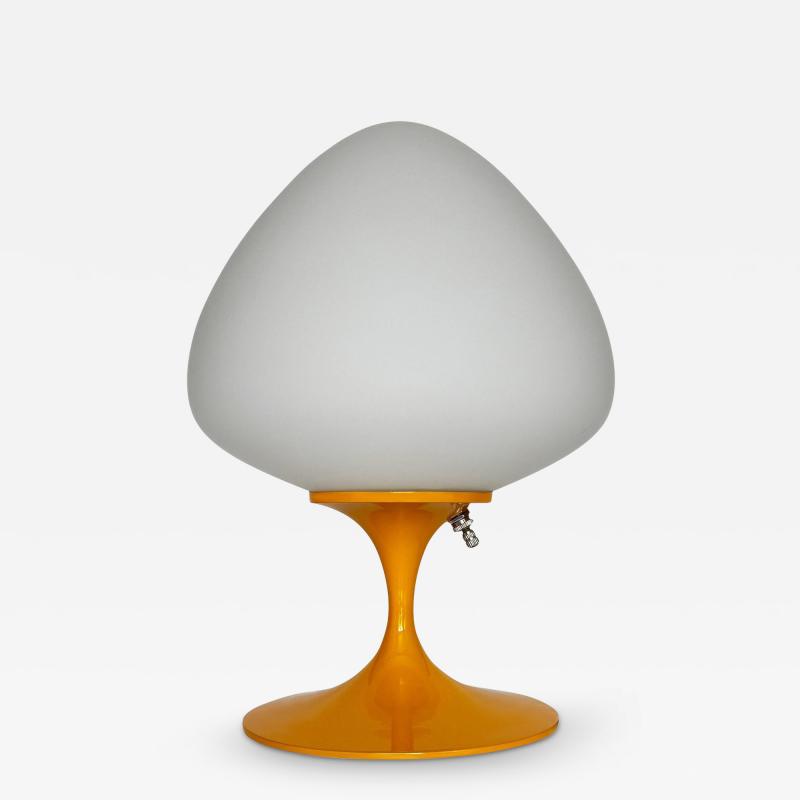  Design Line Modern Tulip Bedside Table Lamp or Desk Lamp by Designline in Light Orange