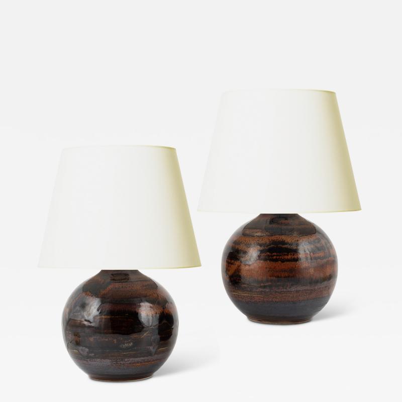  Designhuset Pair of Table Lamps by Kent Eriksson for DesignHuset