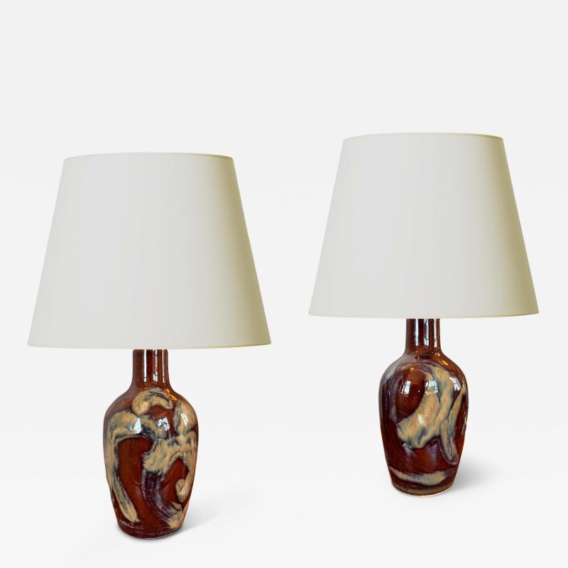  Designhuset Pair of Table Lamps by Kent Eriksson for DesignHuset