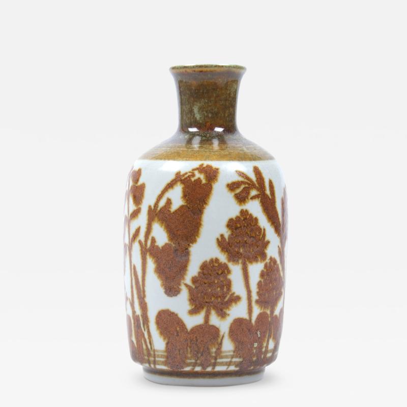  Designhuset Vase with Wildflower Design by Carl Harry Stalhane for DesignHuset