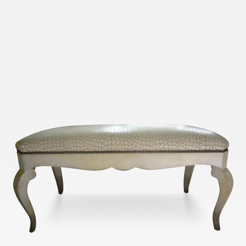  Dessin Fournir Companies Dessin Fournir Louis XV Style Painted Bench