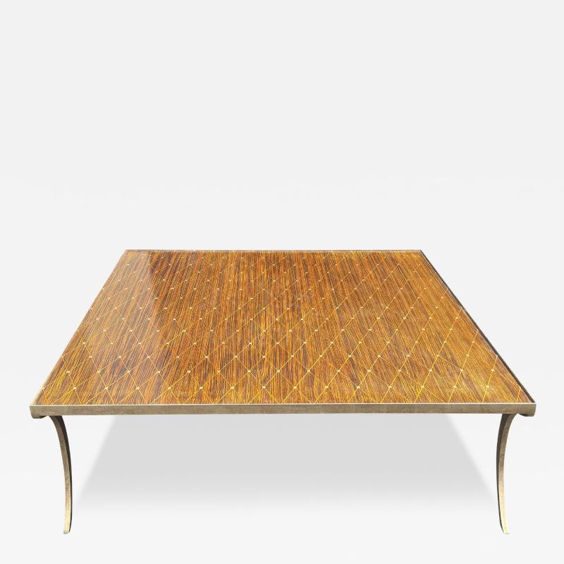  Dessin Fournir Companies Dessin Fournir Macassar Ebony Rateau Coffee Table