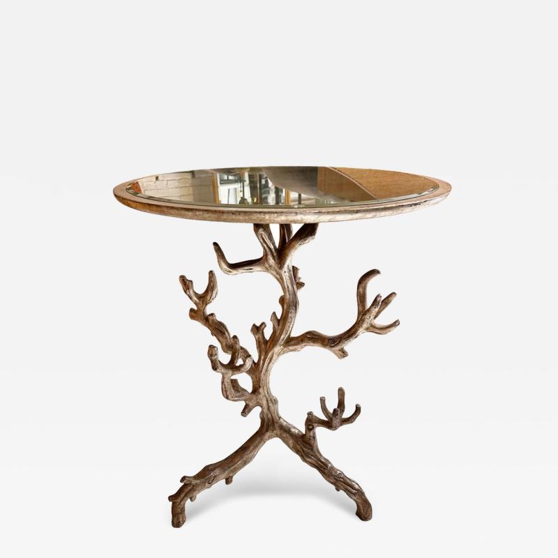  Dessin Fournir Companies Erika Brunson for Dessin Fournir Giltwood Twig Table W Mirror Top
