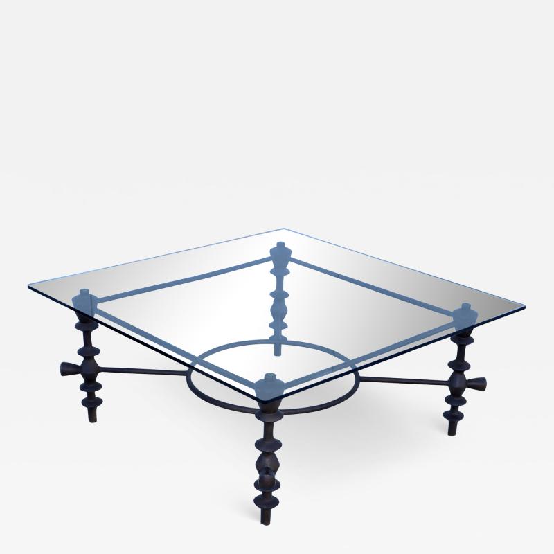  Diego Giacometti Diego Giacometti Style Large Coffee Table