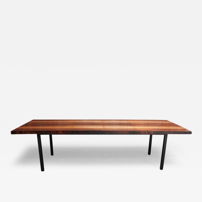  Directional Mixed Woods Gallery One Dining Table by Milo Baughman for Directional