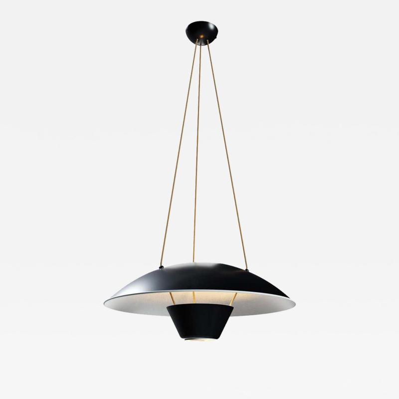  Disderot Michel Mortier M4 Suspension Lamp in Black for Disderot