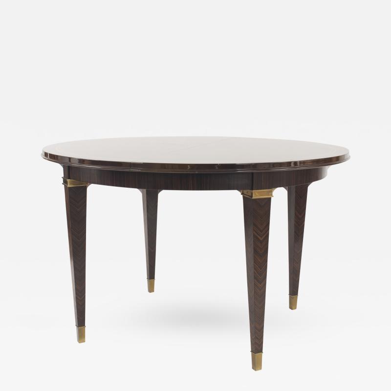  Dominique French Art Deco 1930s Round Dining Table