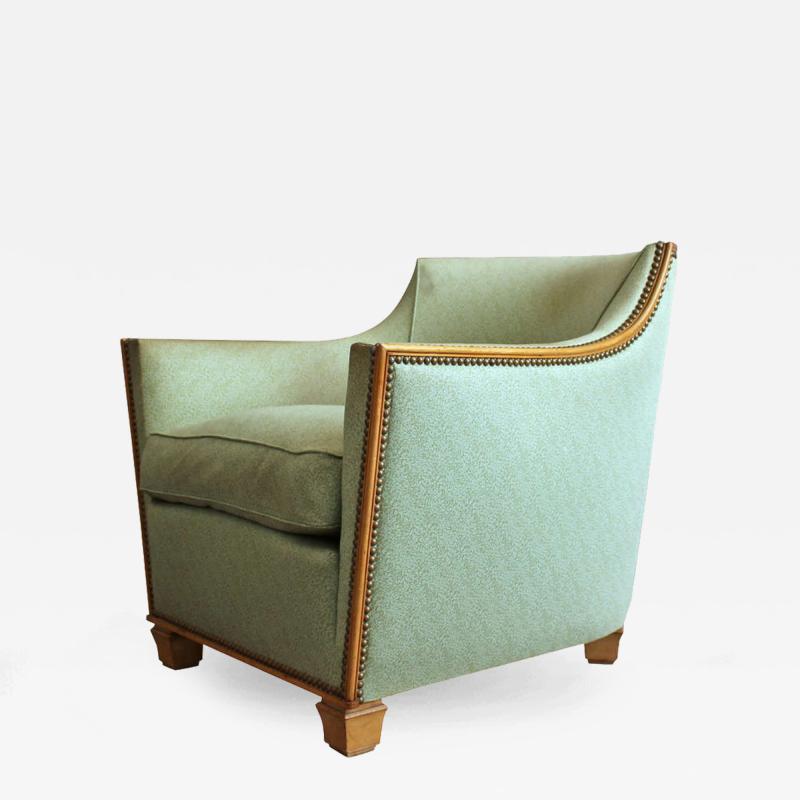  Dominique French Art Deco Armchair by Dominique