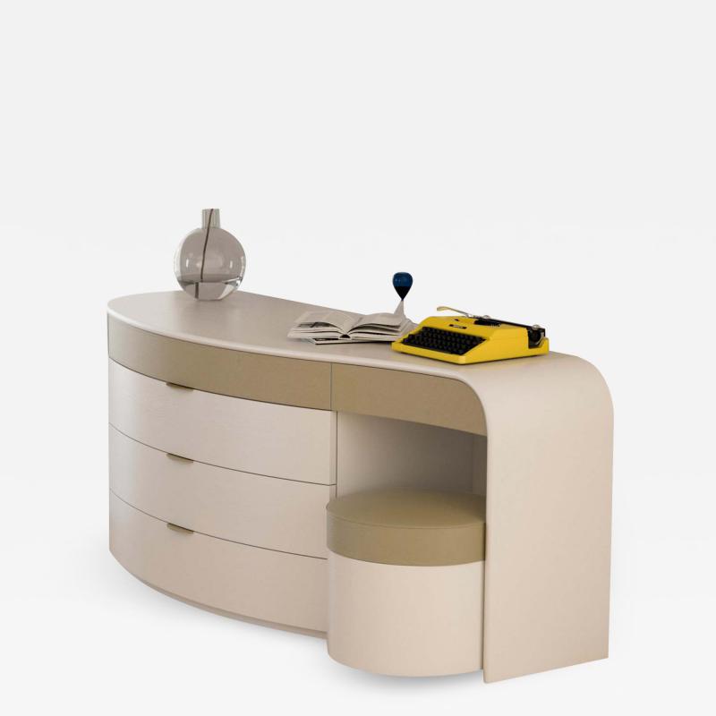  Domus Design 900 European Chest Bedside Table Pouf