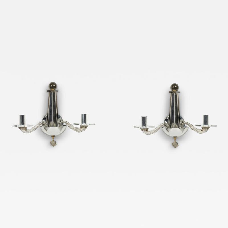  Donghia 2 Donghia Italian Mid Century Stellare Wall Sconces