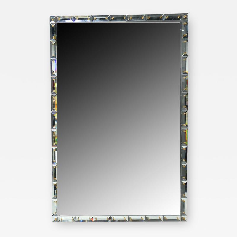  Donghia Donghia Marchesa Mirror Venetian Beveled Glass