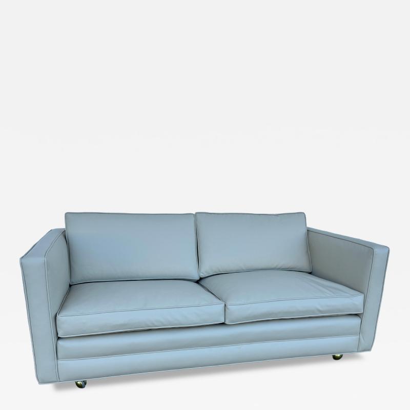  Dunbar New Reupholstered Dunbar Tuxedo Loveseat in Ultra Fabric 66 5 