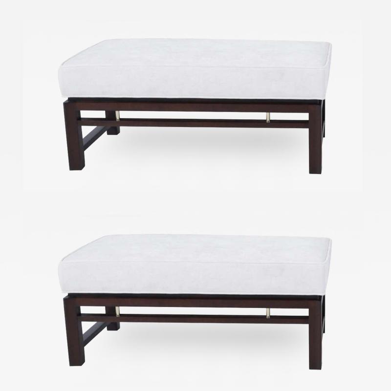  Dunbar Pair of Dunbar Benches Edward Wormley