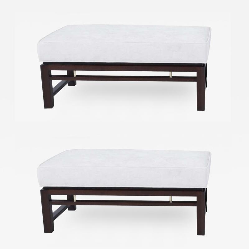  Dunbar Pair of Dunbar Benches Edward Wormley