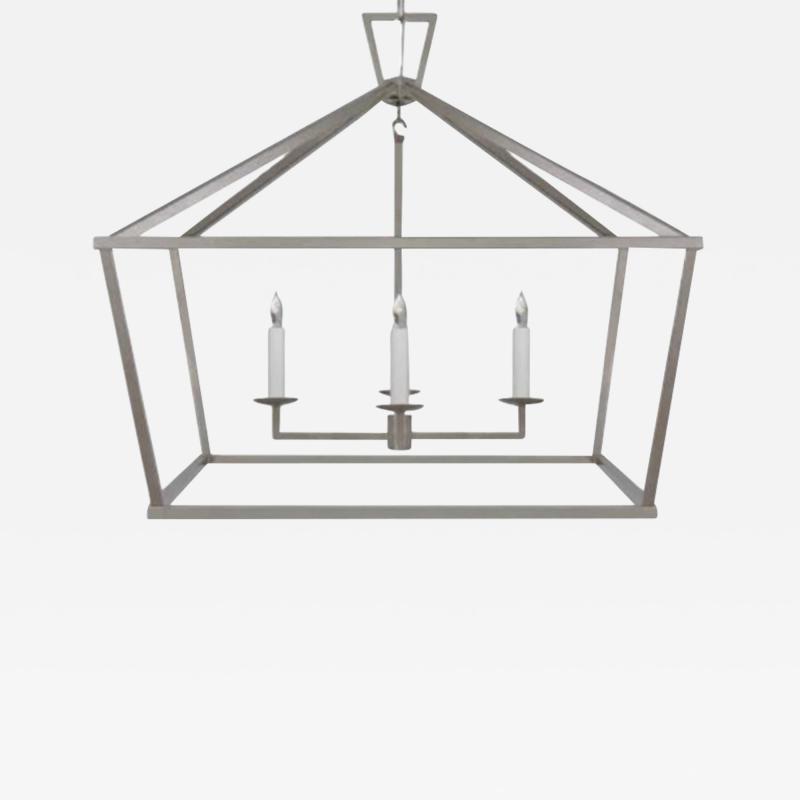  E F Chapman Modern Visual Comfort Chapman Myers Darlana Wide Lantern Polished Chrome