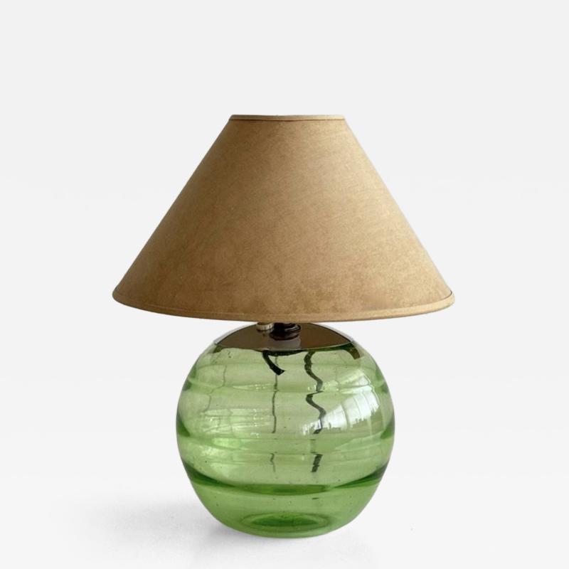  EDA Glasbruk Eda Glasbruk table lamp circa 1935