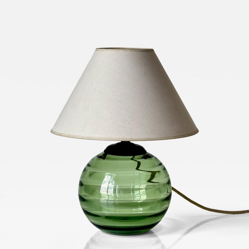  EDA Glasbruk Eda Glasbruk table lamp circa 1935