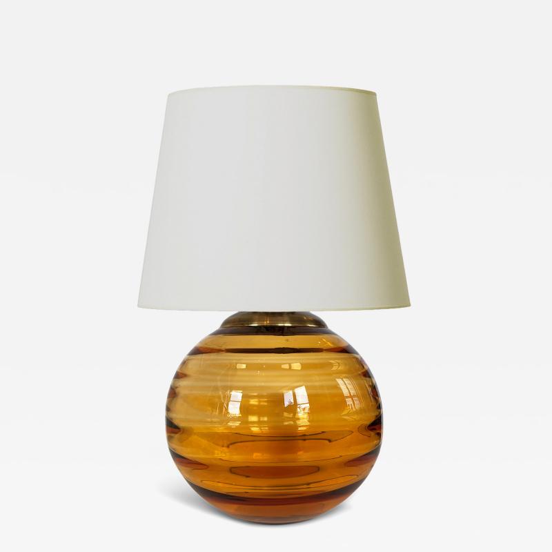  EDA Glasbruk Table Lamp by EDA Glasbruk Attrib 