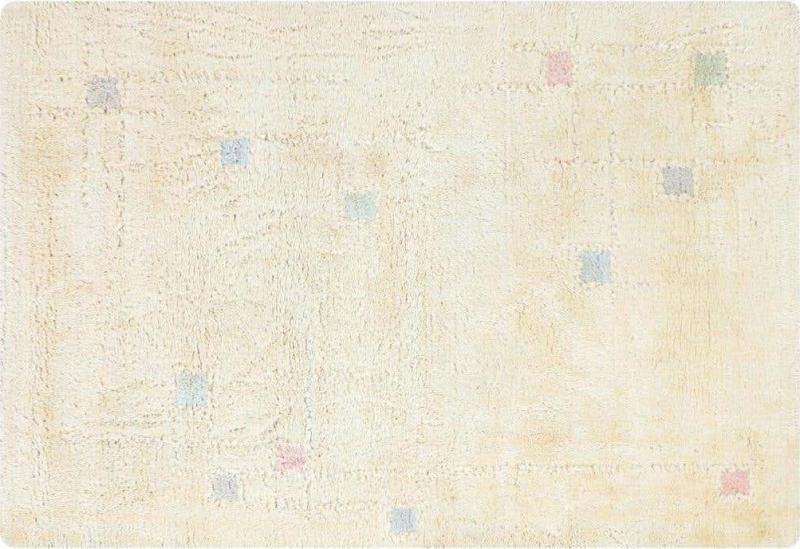  Ege Rya Danish Modern Hand Knotted Tan Wool Rug by Rya