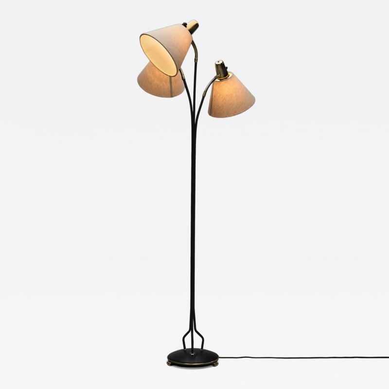  Elektrofabriks Aktiebolaget Eskilstuna Adjustable Floor Lamp for Eskilstuna Elektrofabrik AB Sweden Mid 20th C
