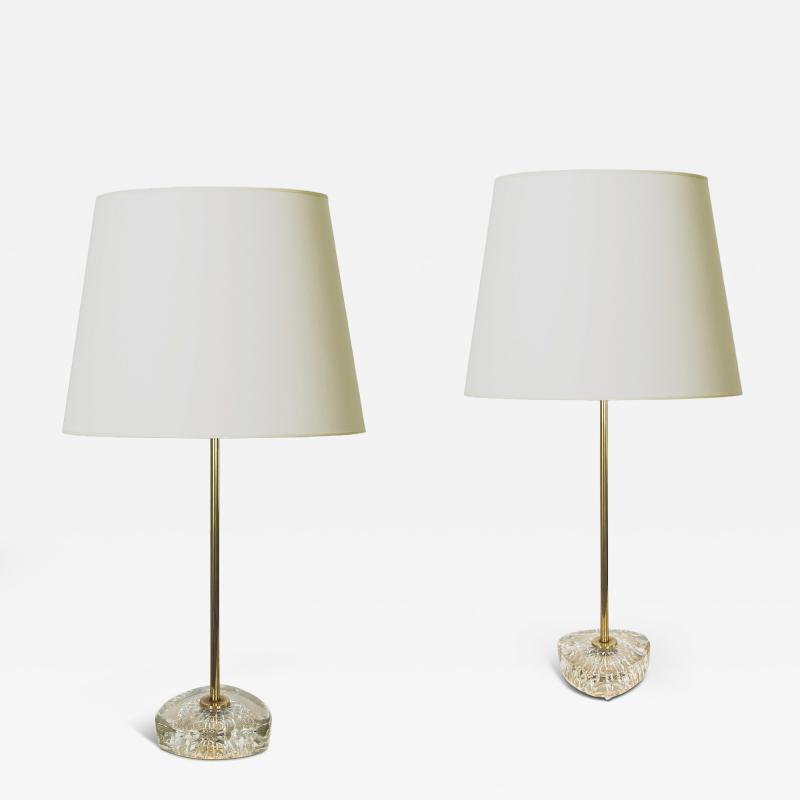  Elektrofabriks Aktiebolaget Eskilstuna Pair of Table Lamps by EAE