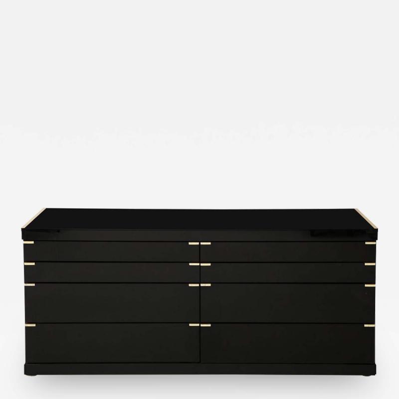  Ello Large Black Mirrored Dresser by Ello