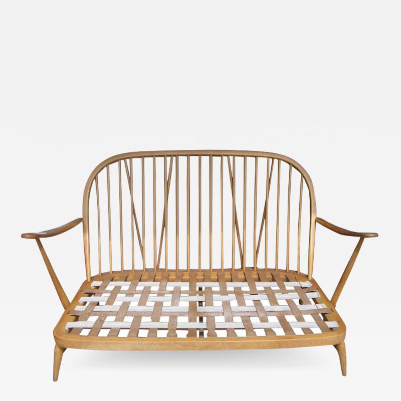  Ercol Ercol Spindleback Settee and Lounge Chair Set