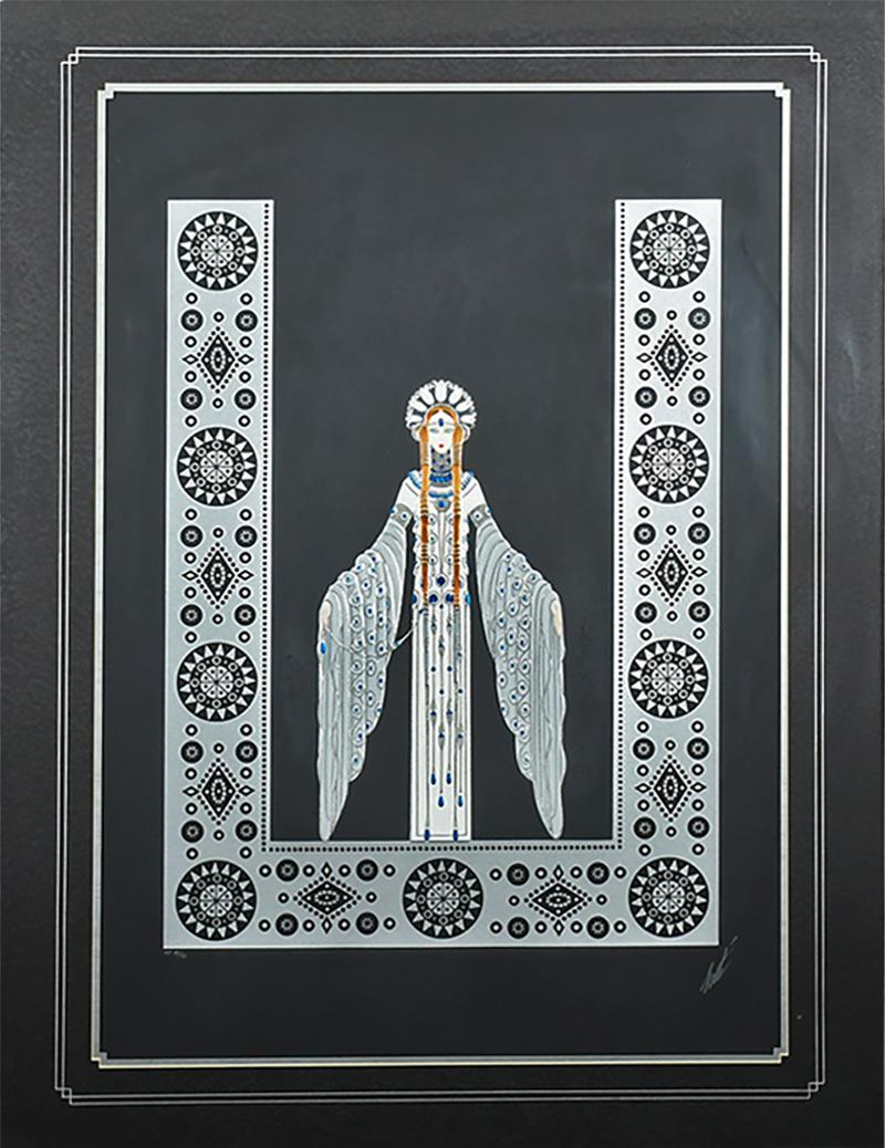  Ert Byzantine Serigraph by Erte Framed Artist Proof 40 50 Edition Size Large