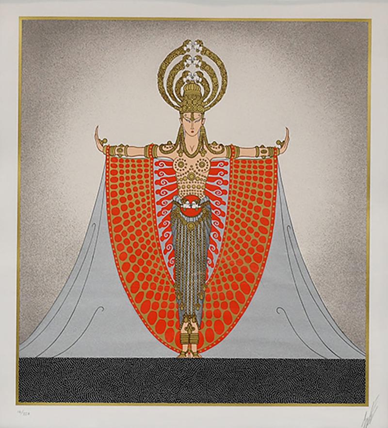  Ert Indochina Serigraph by Ert 