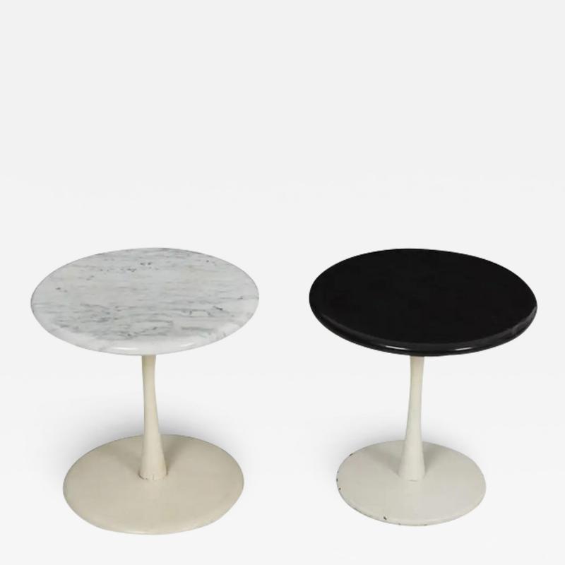  Erwine and Estelle Laverne Pair of Laverne Stem Tables