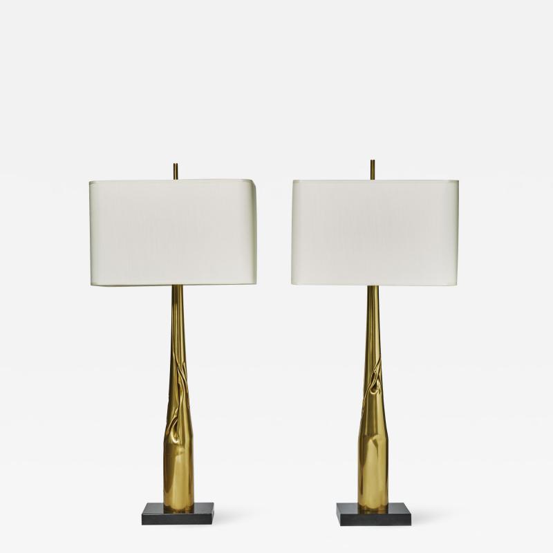 Esperia Pair of Spectre Table Lamps by Esperia for Glustin Luminaires