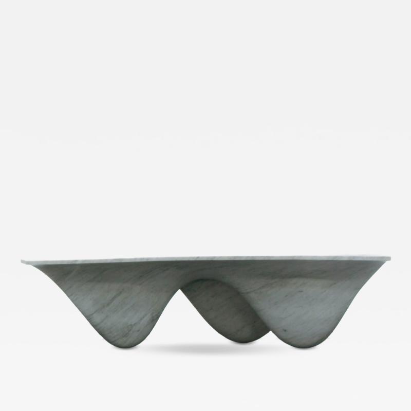  Established Sons Aqua Table Limited Edition Carrara