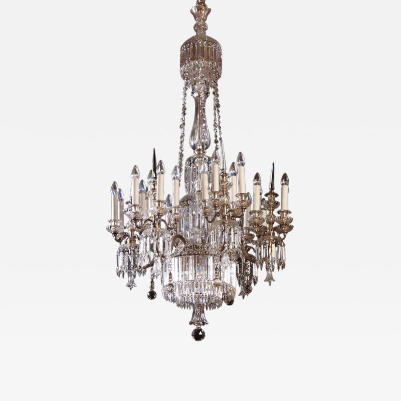  F C Osler A Monumental 8 Tall Cut Glass Chandelier attributed to F C Osler C 1880 