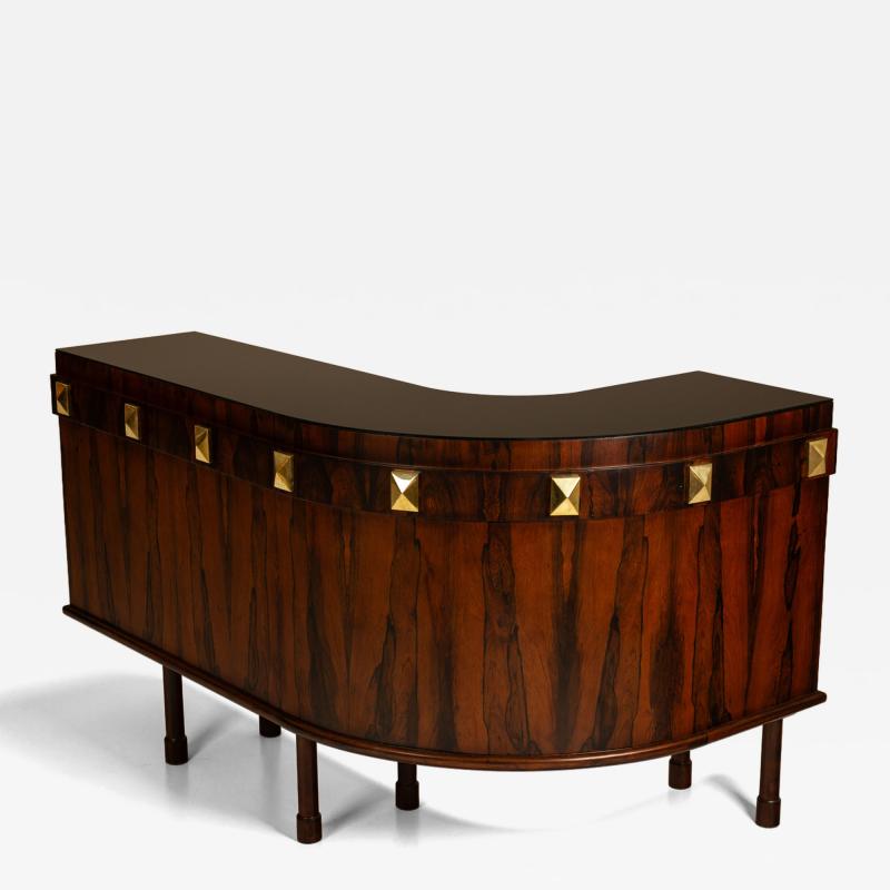  F brica de M veis Giesse Brazilian Bar by F brica de M veis Giesse with Hardwood Smoked Glass Top