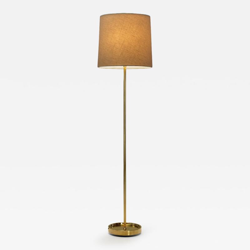  Fagerhults Swedish Brass Floor Lamp by Fagerhult Sweden second half of the 20th century
