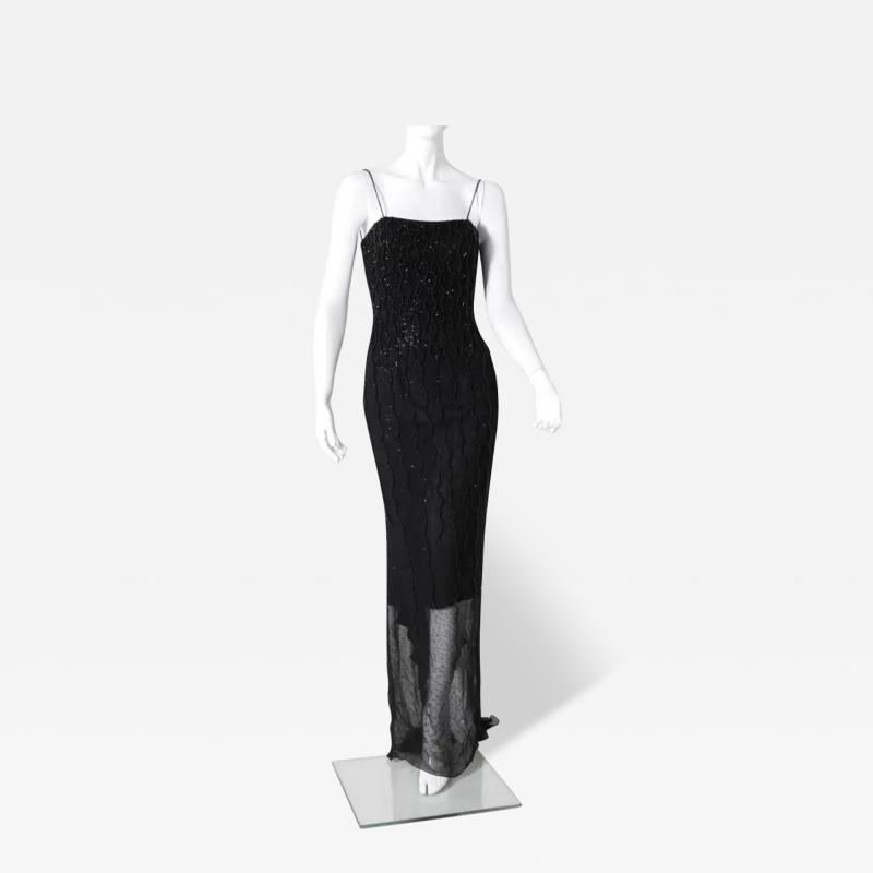  Faust Paris Faust Paris Black Long Evening Dresses