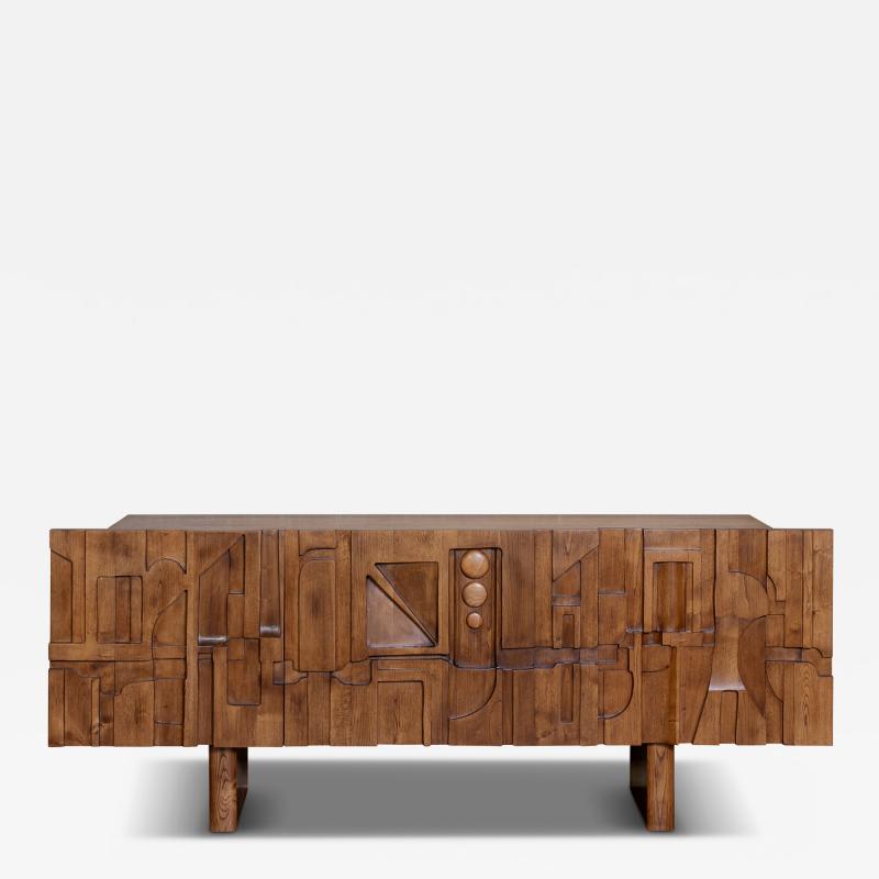  Flair Edition F Edition Brutalist Sculptural Sideboard