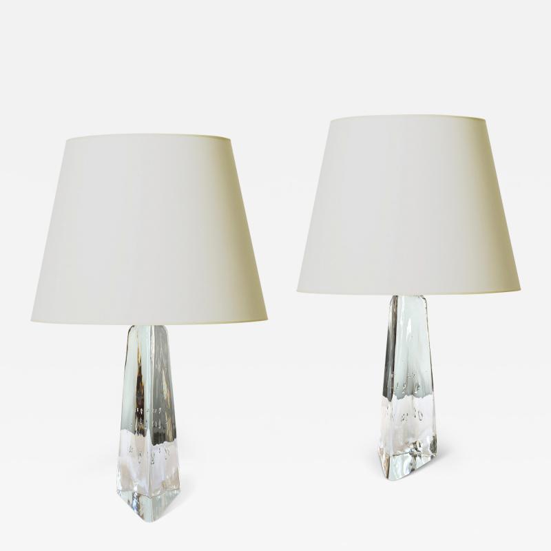  Flygsfors Pair of Table Lamps by Flygsfors