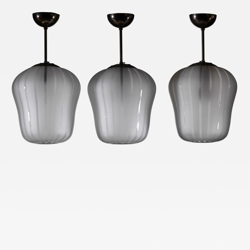  Flygsfors Set of 3 Flygsfors pendants