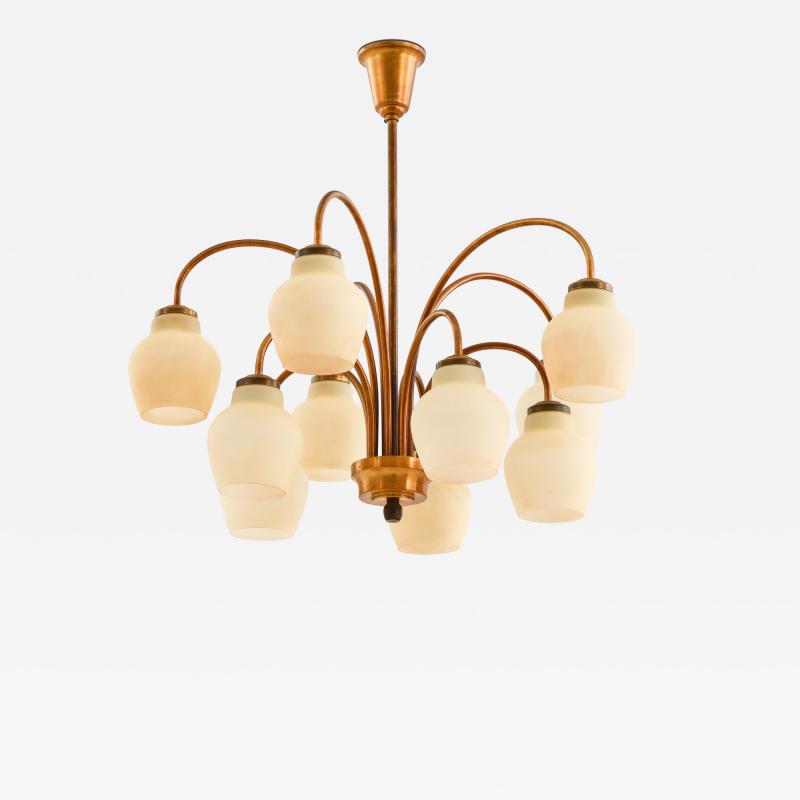  Fog M rup Ceiling Lamp by Ansgar Fog Erik M rup 1940s