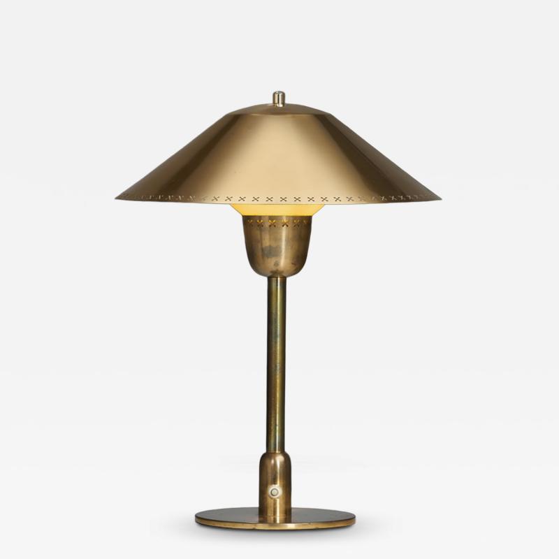  Fog M rup Fog M rup Attr Brass Table Lamp Denmark First half of the 20th Century