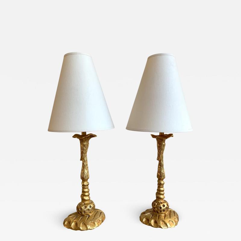  Fondica Pair of Lamps by Mathias for Fondica France 1990s