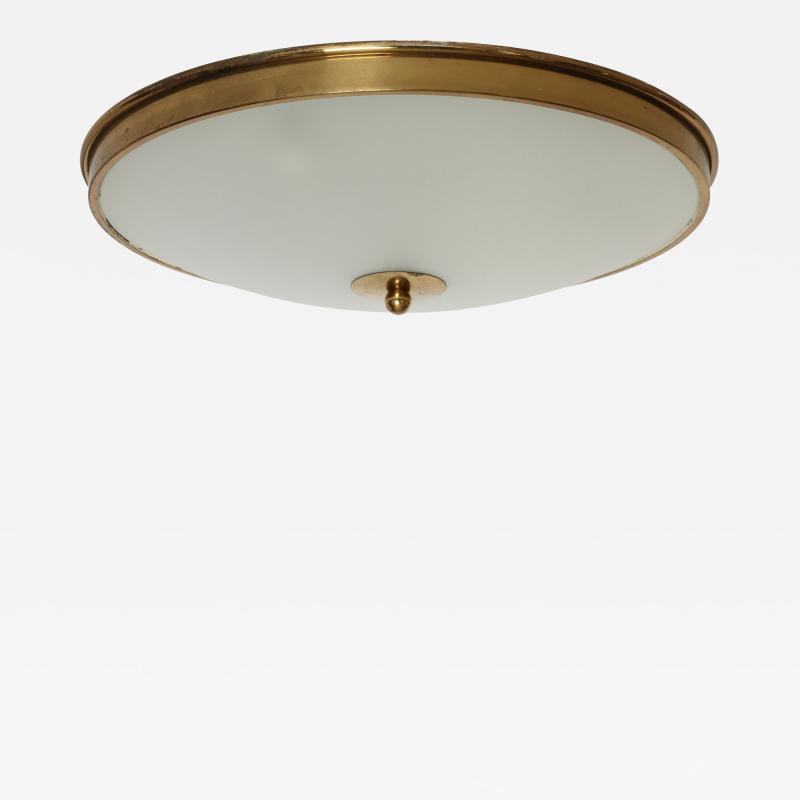  Fontana Arte FontanaArte Fontana Arte by Pietro Chiesa ceiling light Italy circa 1960s